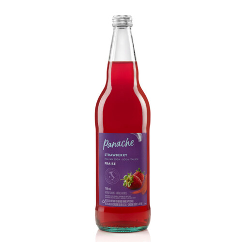 Panache Italian Soda Strawberry 750 ml (bottle)
