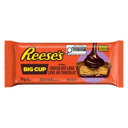 Reese's Big Cup Chocolate Lava King Size 79 g