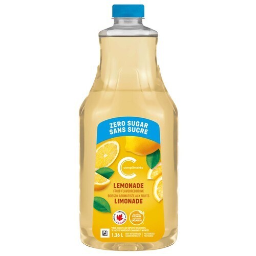 Compliments Zero Sugar Lemonade 1.36 L