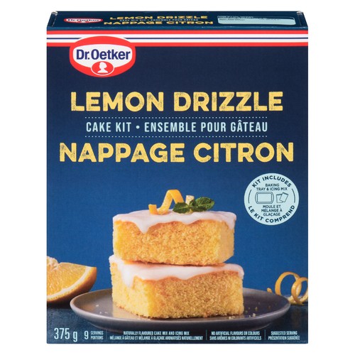 Dr. Oetker Cake Kit Lemon Drizzle 375 g - Voilà Online Groceries