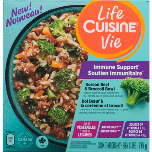 Nestle Life Cuisine Frozen Meal Korean Beef Broccoli 275 g