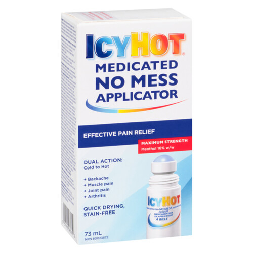 Icy Hot No Mess Pain Relief Applicator 73 ml