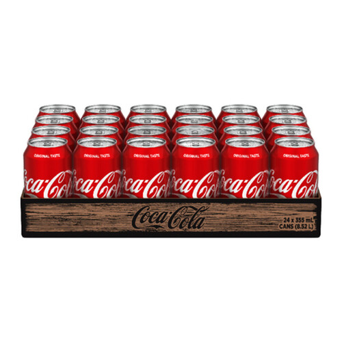 Coca-Cola Soft Drink Classic 24 x 355 ml (cans)