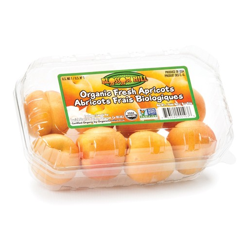 Organic Fresh Apricots 454 g
