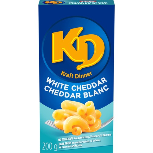Kraft Dinner Macaroni And Cheese White Cheddar 200 g