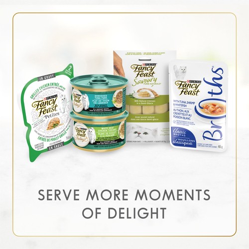 Fancy Feast Wet Cat Food Pate Beef Flavour 85 g