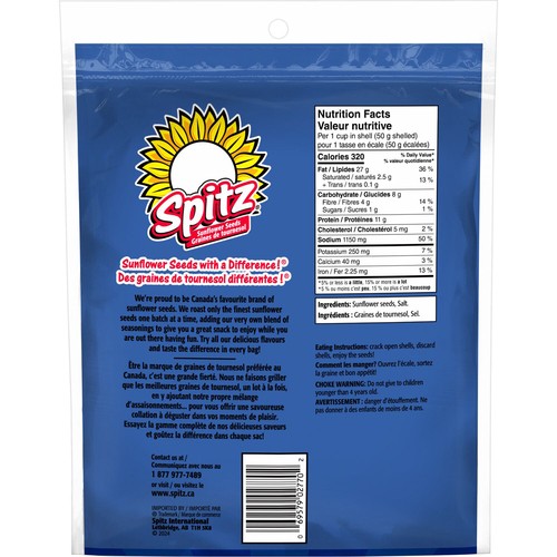 Spitz Sunflower Seeds Salted 210 g