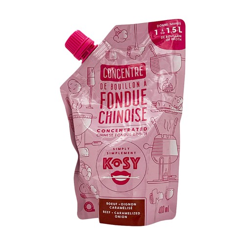 Simply Kosy Fondue Broth Beef And Caramelized Onion 400 ml