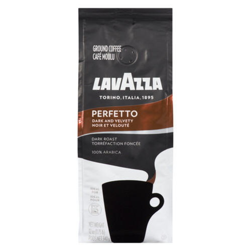 Lavazza Ground Coffee Perfetto Dark & Roast 340 g