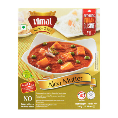 Vimal Ready to Eat Aloo Mutter 300 g