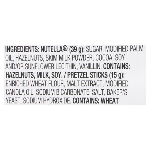 Nutella & Go! Hazelnut Spread with Cocoa & Pretzel Sticks 54 g