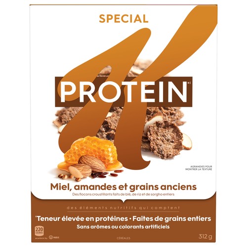 Kellogg's Special K Protein Cereal Honey Almond Ancient Grains 312 g