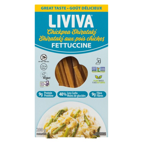Liviva Pasta Chickpea Shirataki Fettuccine 200 g