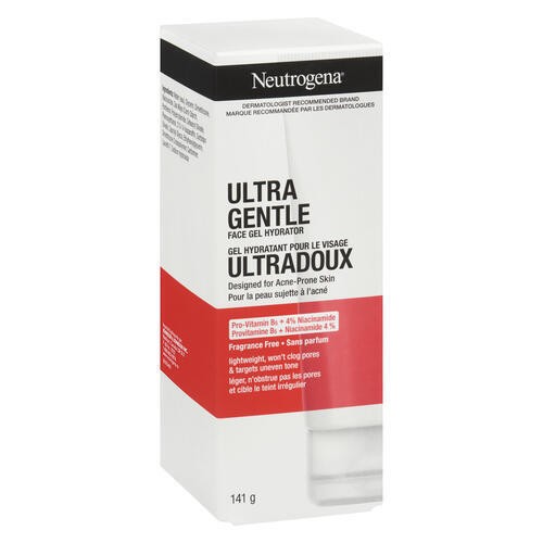 Neutrogena Ultra Gentle Face Gel Hydrator 141 g