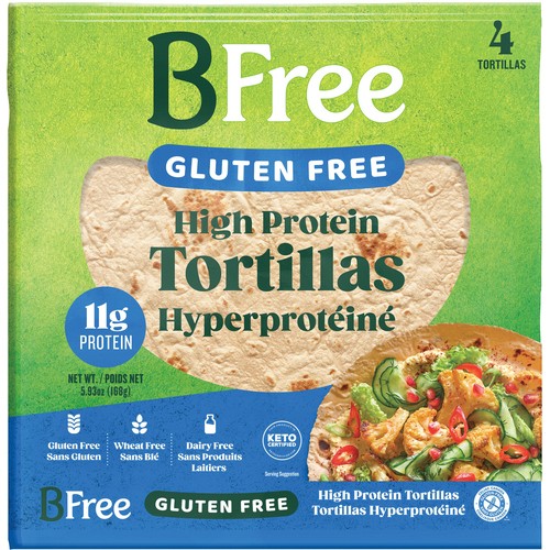 BFree Gluten-Free High Protein Wraps 168 g