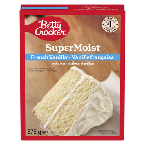 Betty Crocker Super Moist Cake Mix French Vanilla 375 g