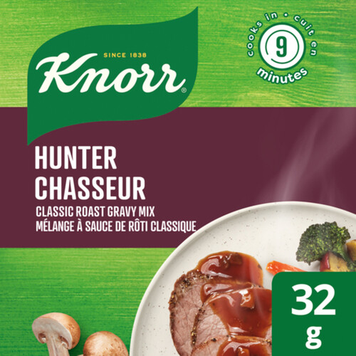 Knorr Gravy Mix Hunter For A Rich Flavour Seasoned With Herbs 32 g