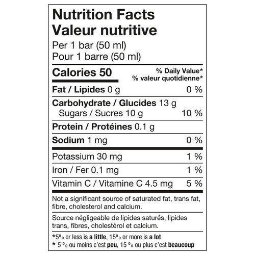 Del Monte Fruit Bars Mango With Peach 10 x 50 ml