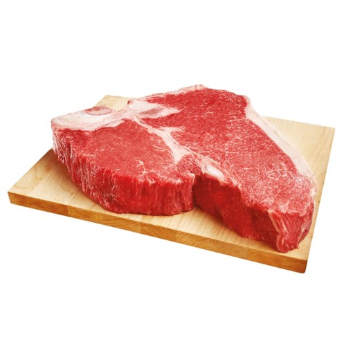 Sterling Silver Steak Cut Thin T Bone 