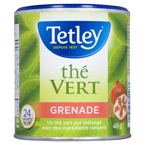 Tetley Green Tea Pomegranate 24 Tea Bags
