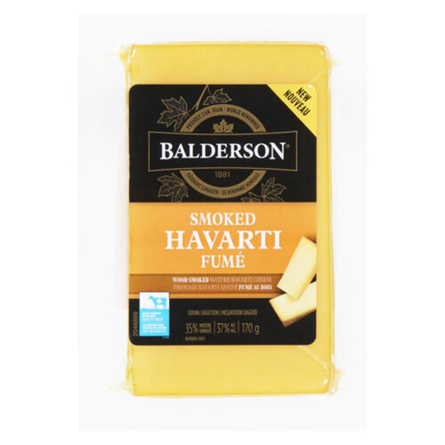 Balderson Block Cheese Smoked Havarti 170 g