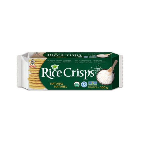 Hot Kids Organic Rice Crisps Original 100 g