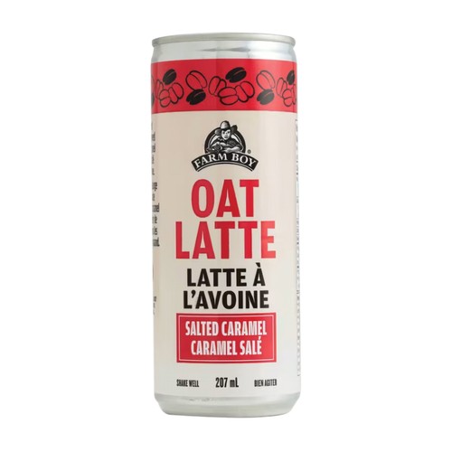 Farm Boy Cold Brew Coffee Oat Latte Salted Caramel 207 ml (can)