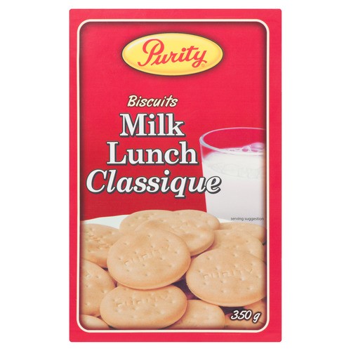 Purity Classic Milk Lunch Biscuits 350 g