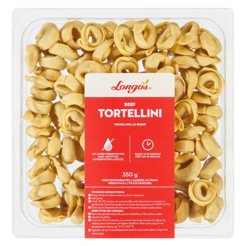 Longo's Tortellini Beef 350 g