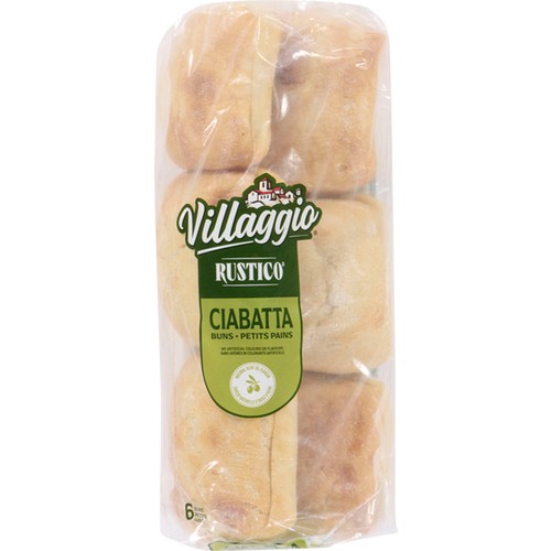 Villaggio Rustico Buns Ciabatta 6 x 73 g
