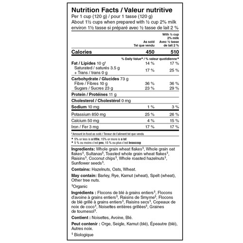 Jordans Organic Muesli Fruit & Nut 375 g