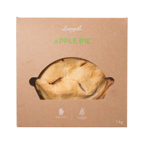 Longo's Pie Apple 9-Inch 1 kg