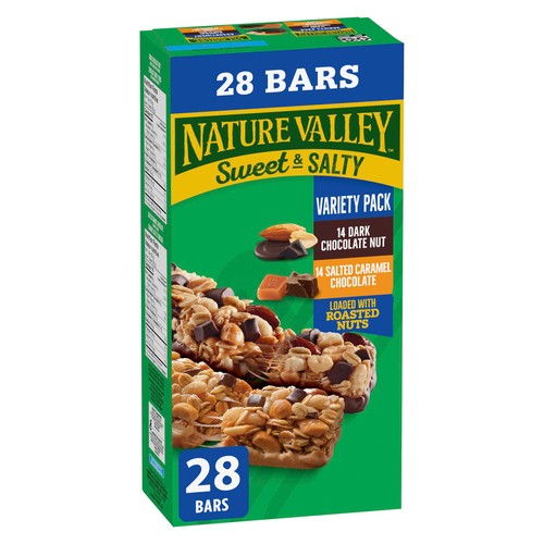 Nature Valley Granola Bars Sweet And Salty Variety Pack 28 x 35 g