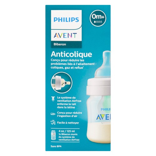 Philips Avent Baby Bottle Anti-Colic 125 ml 0m+ With Airfree Vent
