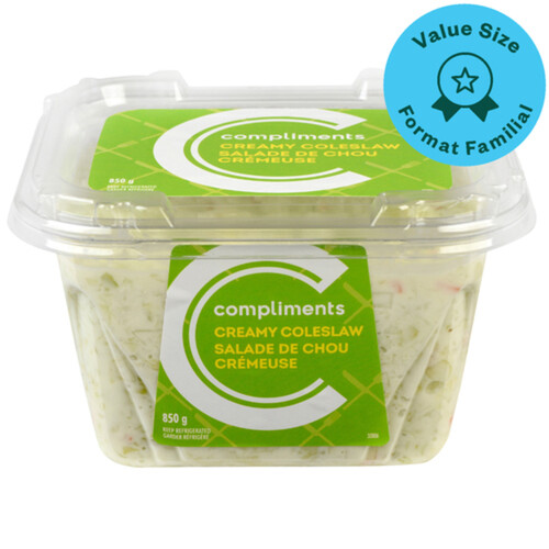 Compliments Coleslaw Creamy 850 g
