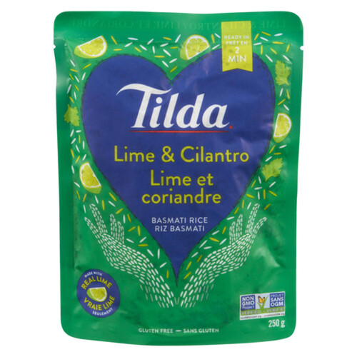 Tilda Basmati Rice Lime & Cilantro 250 g