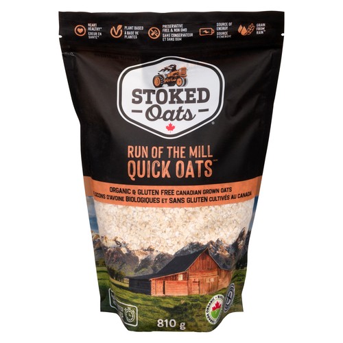 Stoked Oats Organic Quick Run Of The Mill 810 g