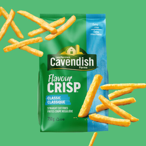 Cavendish Farms French Fries Straight Cut Flavour Crisp Classic 750 g (frozen)