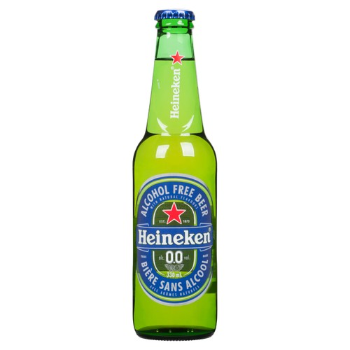 Heineken Beer 0.0% Alcohol 6 Bottles x 330 ml