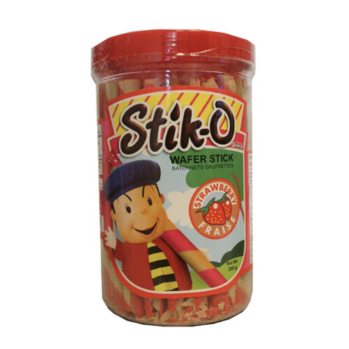 Stik-O Wafer Stick Strawberry 280 g