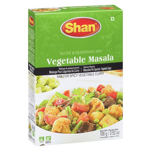 Shan Recipe & Seasoning Mix Vegetable Masala 100 g