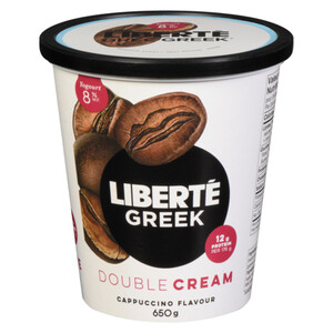 Liberte Greek Yogurt 8% Cappuccino 650 g