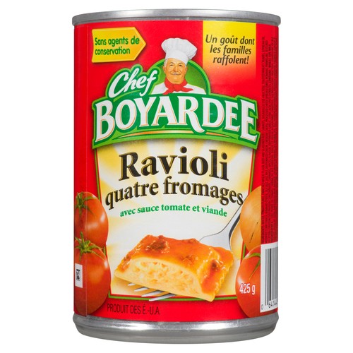 Chef Boyardee Ravioli Four Cheese 425 g