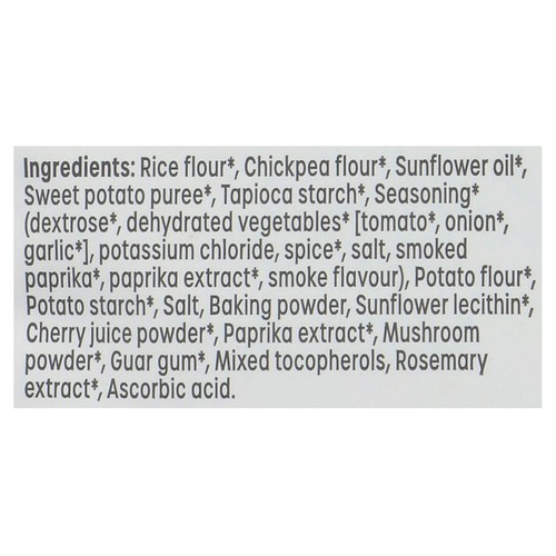 MadeGood Snackers Organic Sweet Potato Crackers Smoky Barbecue 142 g