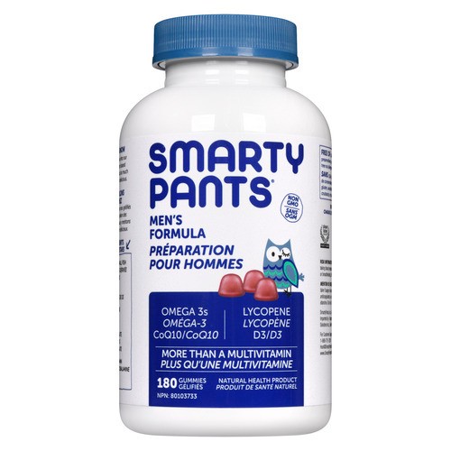 Smarty Pants Men's Complete Vitamins 180 Count