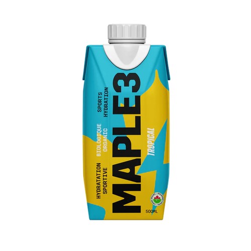 Maple 3 Organic Sports Drink Tropical 500 ml
