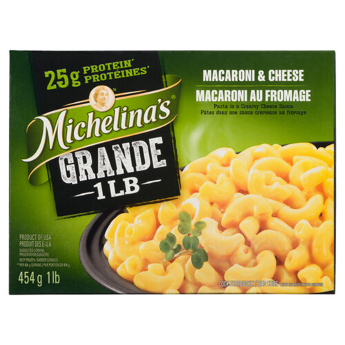 Michelina's Frozen Macaroni & Cheese Classics Grande 454 g