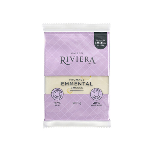 Riviera Lactose-Free Cheese Emmental Alprinois 200 g