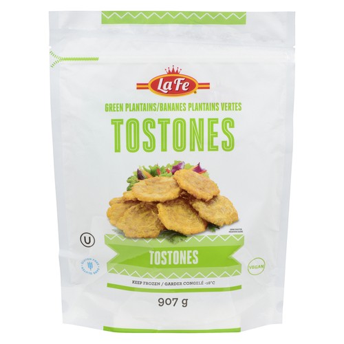 La Fe Frozen Green Plantains Tostones 907 g