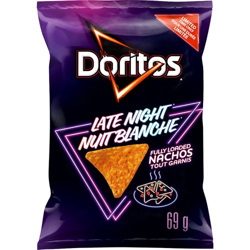 Doritos Late Night Fully Tortilla Chips Loaded Nachos Flavoured 69 g